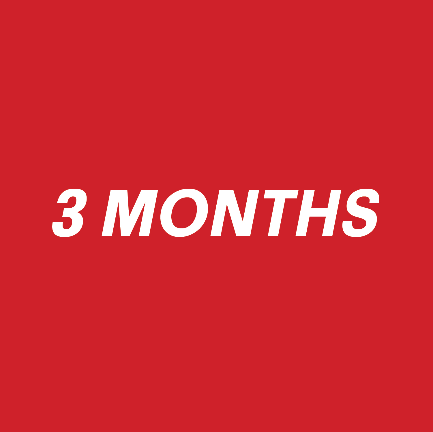 3 Months